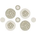 Brewster Home Fashions Brewster Home Fashions WPK1266 Chrysanthemum Wall Art Kit - 78 in. WPK1266